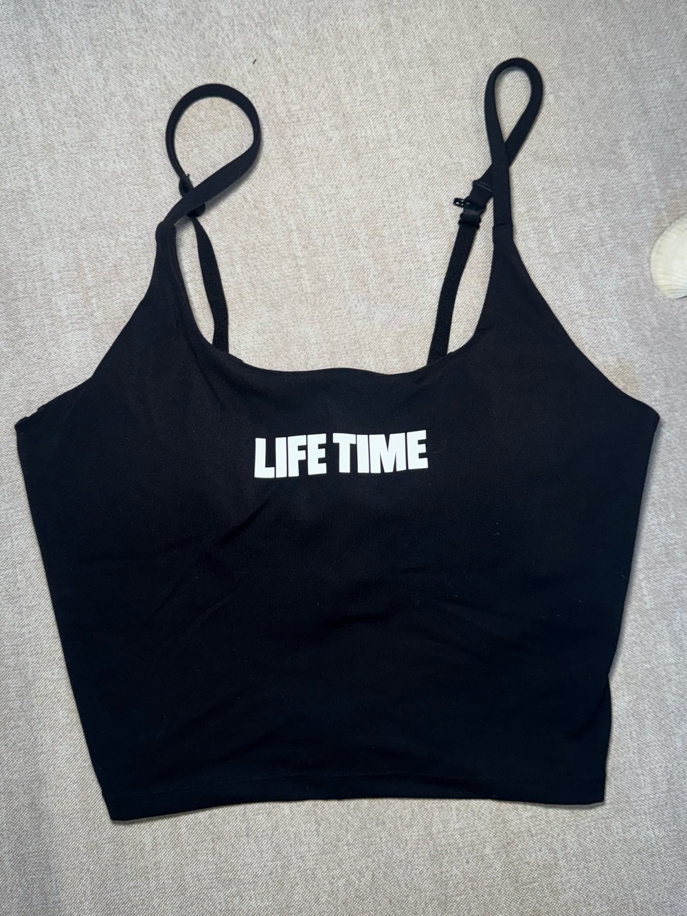 Lifetime Coach Black Tank Top Small